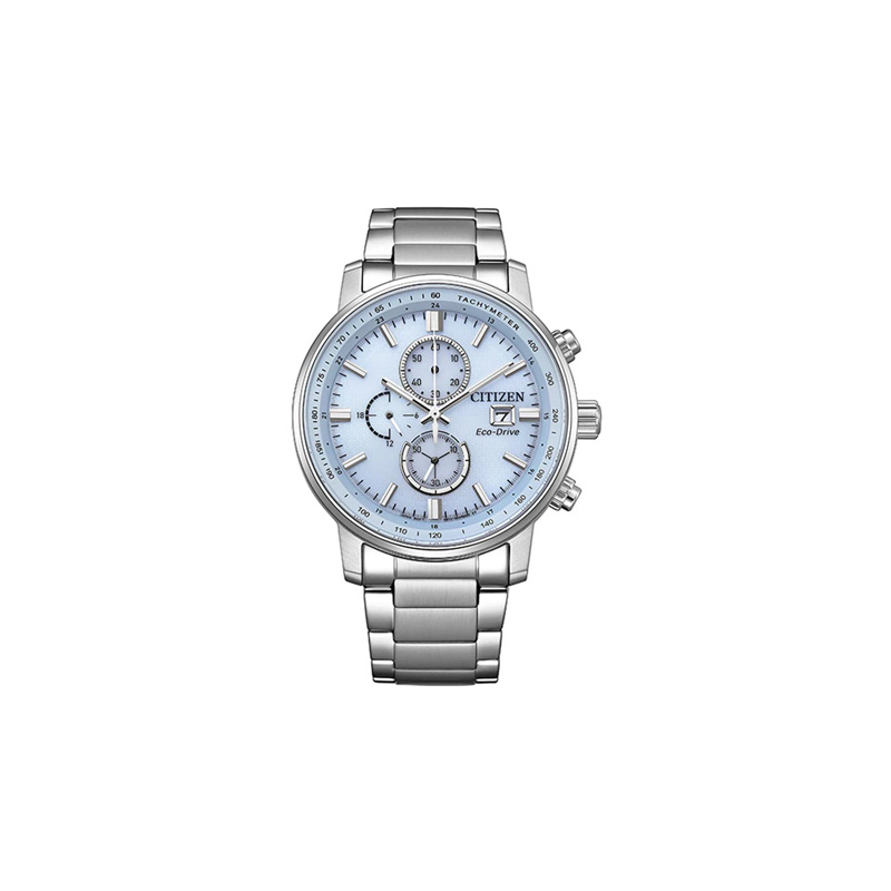 

CITIZEN Часы Light Powered Quartz Movement Stainless Steel Strap Watch 43mm Men's Watch Blue Dial, Blue Dial
