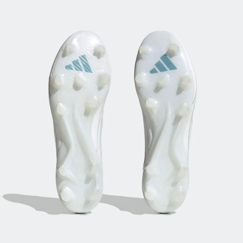 Мужские футбольные бутсы Adidas Copa Pure Injection 3 для твердого грунта, белый/серый/синий — фото 3