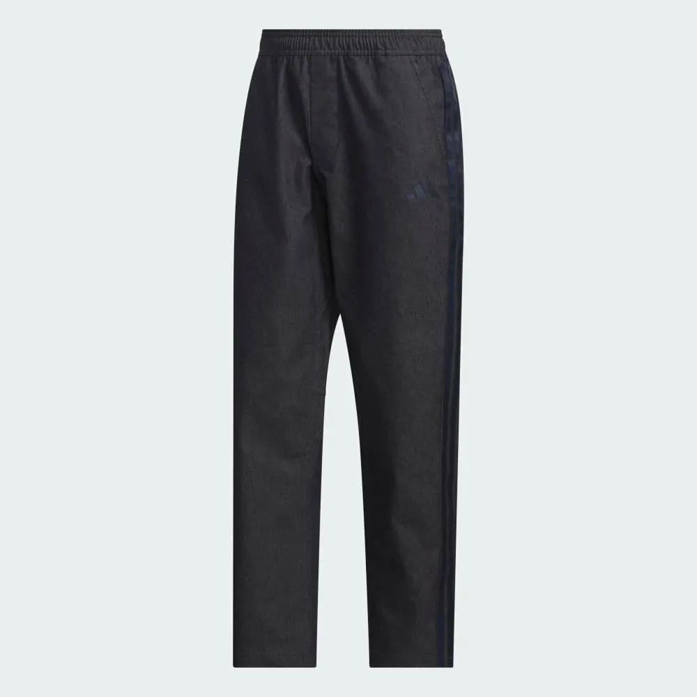 Джинсовые брюки Essentials Plus Regular Fit Stretch Denim полной длины с открытым низом Adidas, blue — фото 4