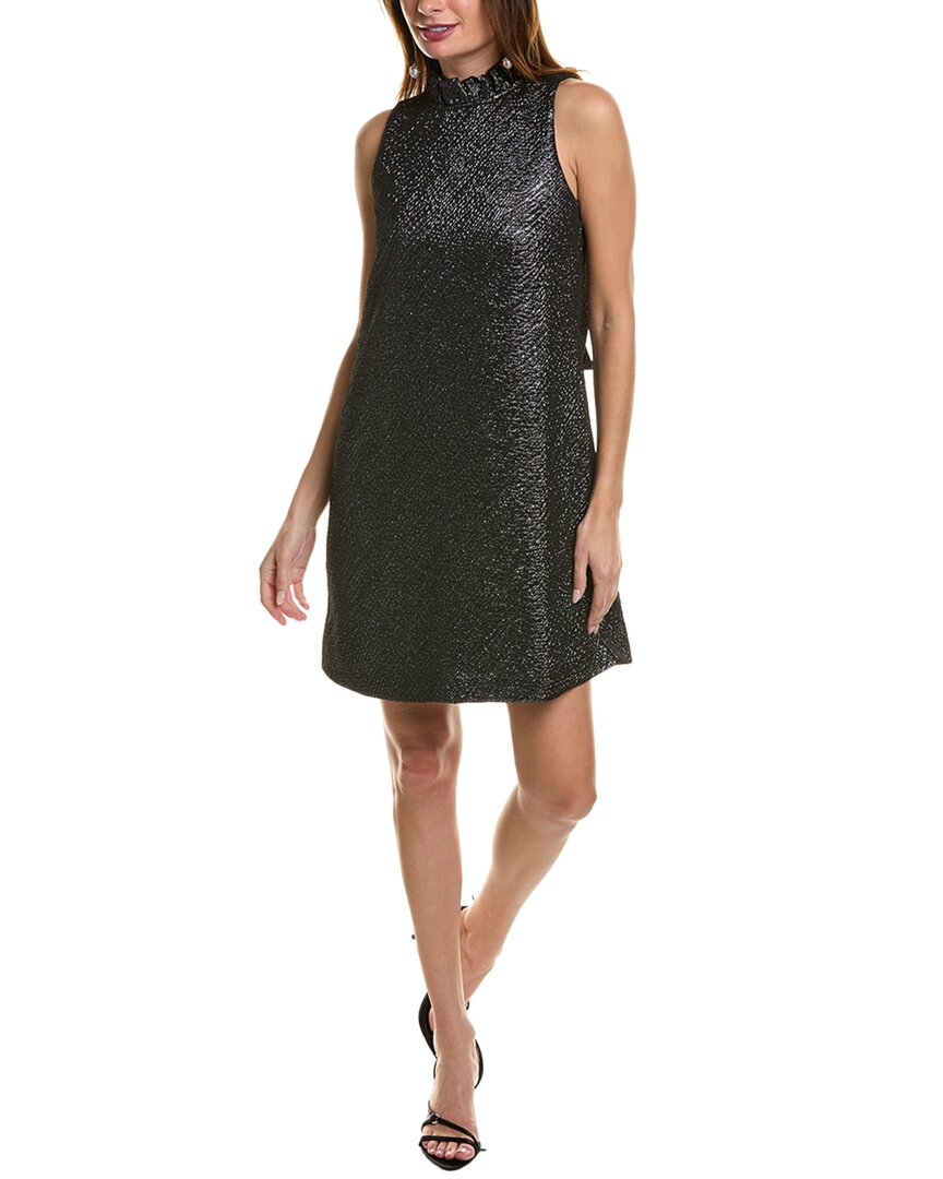

Платье-футляр Anne Klein с текстурированным металлическим блеском, цвет metallic