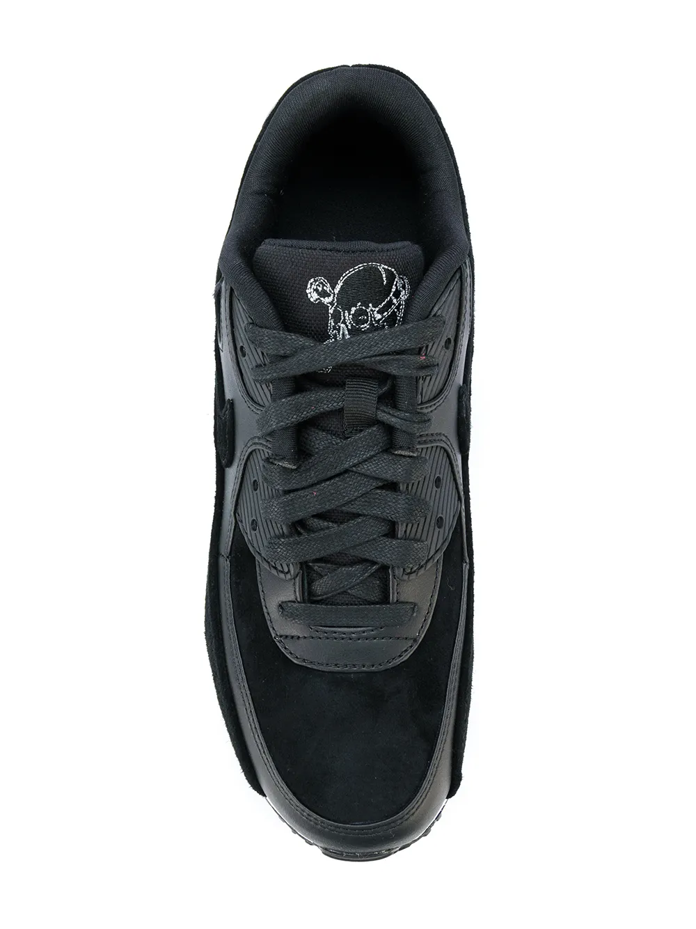 Кроссовки Air Max 90 Premium Rebel Skulls Nike, черный — фото 4