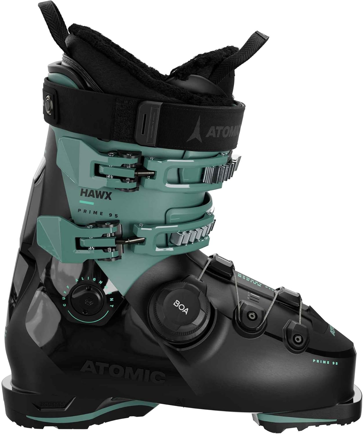 

Горнолыжные ботинки Atomic HAWX Prime 95 Boa - 2025 - женские, Black/Aqua, Черный, Горнолыжные ботинки Atomic HAWX Prime 95 Boa - 2025 - женские, Black/Aqua