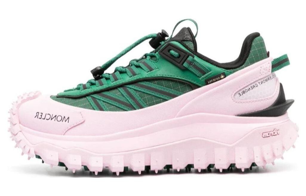 

Кроссовки женские Trailgrip Gore-Tex Low Pink Green Moncler