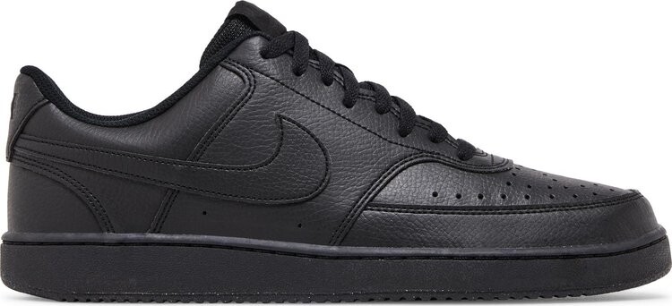 

Кроссовки Court Vision Low Next Nature 'Triple Black', черный, Серый, Кроссовки Court Vision Low Next Nature 'Triple Black', черный