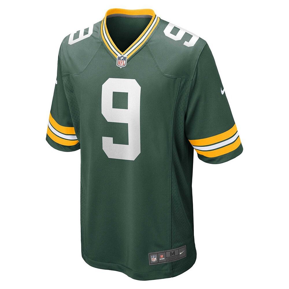 Мужская игровая майка Nike Christian Watson Green Green Bay Packers, цвет Pkr Green — фото 3