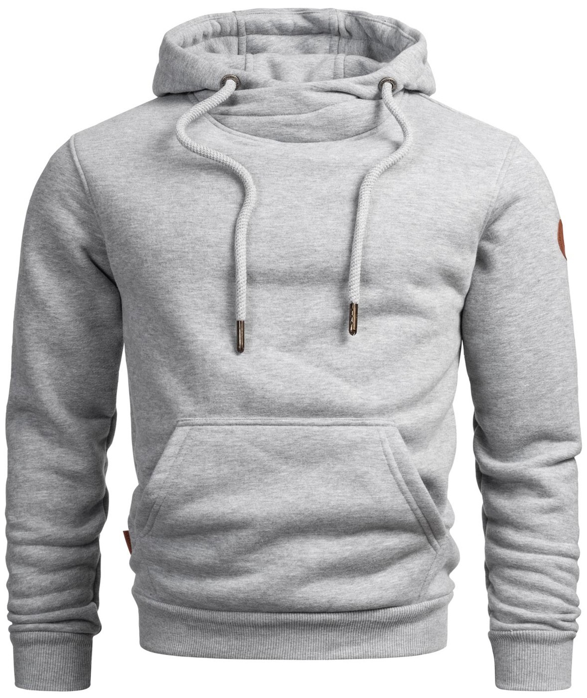 

Толстовка Alessandro Salvarini Hoodie AS 294, светло-серый