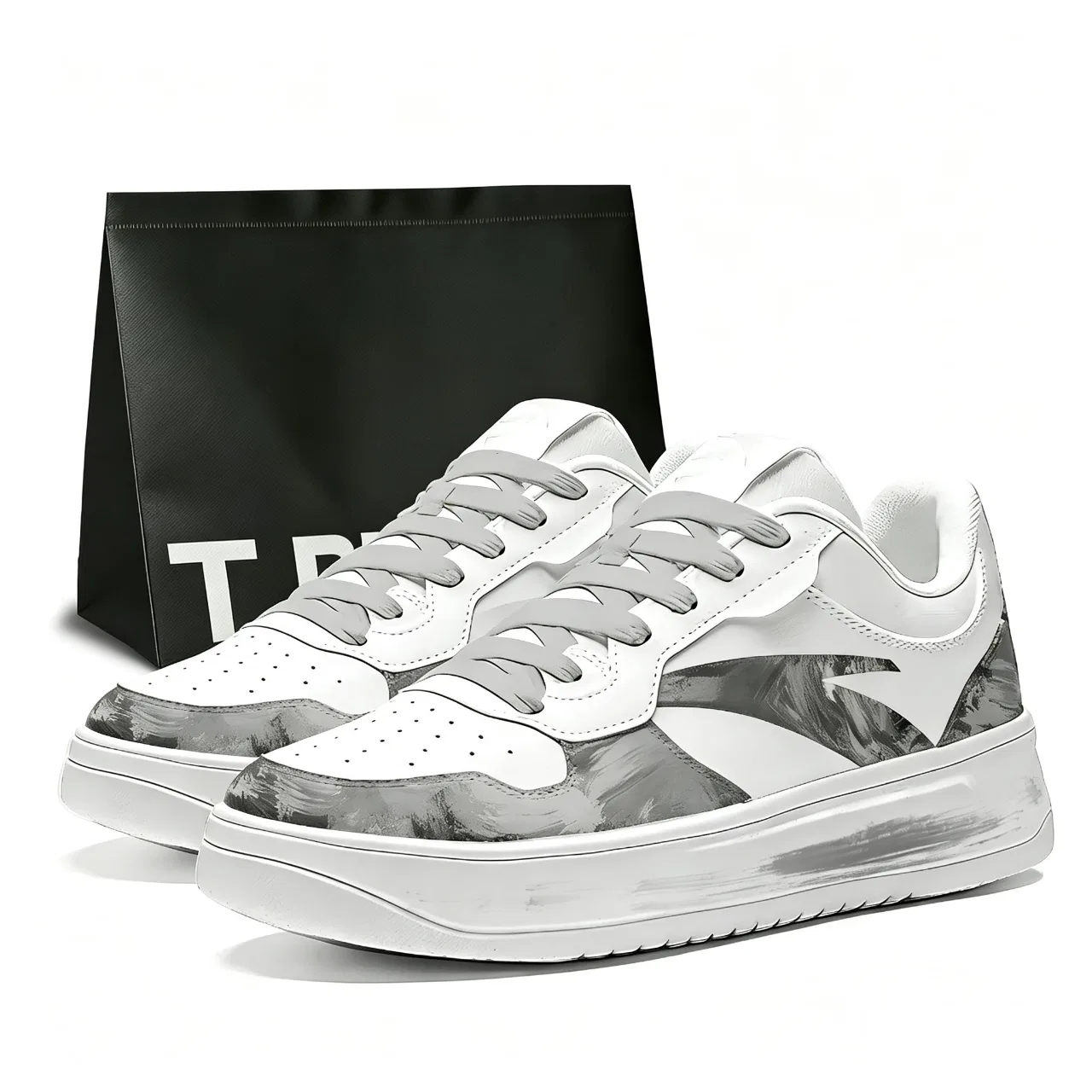 Скейтбордические кроссовки ANTA White/Gray