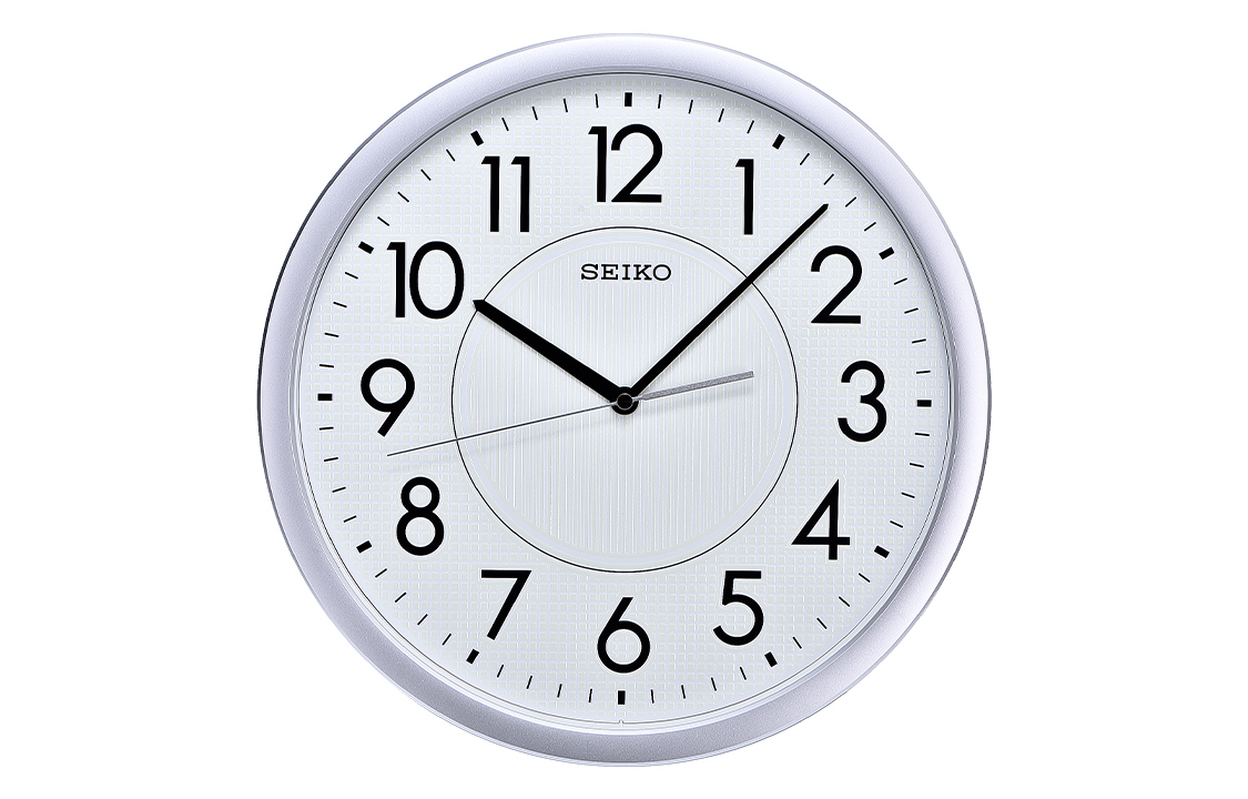 

SEIKO Часы Quartz Movement Polyester Shell Wall Clock Unisex White QXA629S