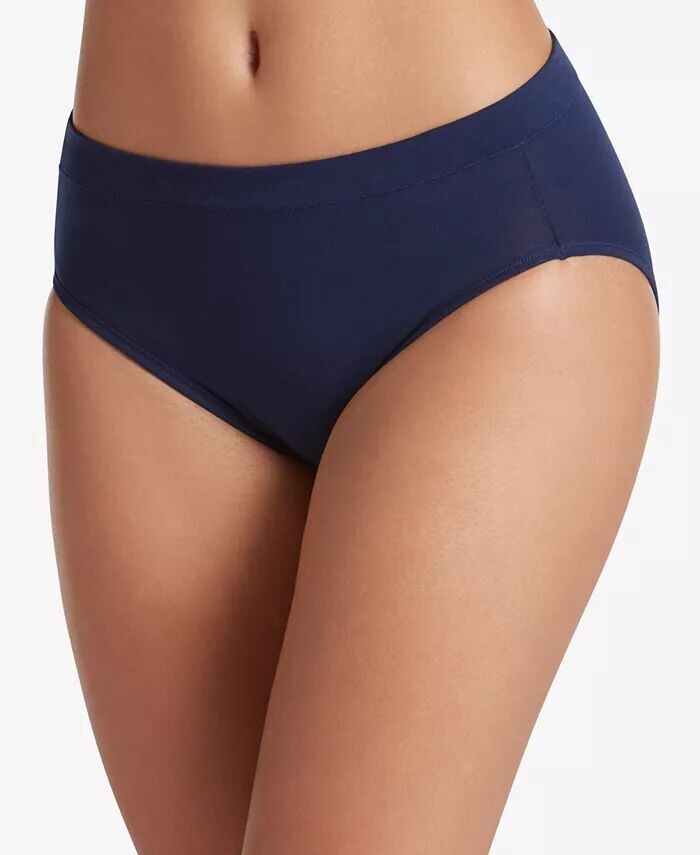 

Хлопок Stretch Hi Cut 1555, доступен в расширенных размерах Jockey, синий