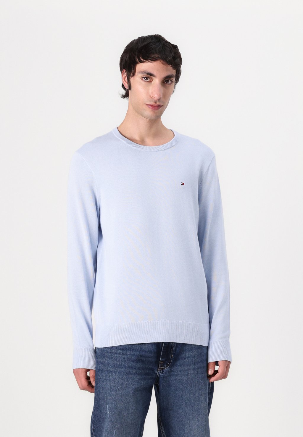 

Джемпер ESSENTIAL CREW NECK Tommy Hilfiger, светло-голубой