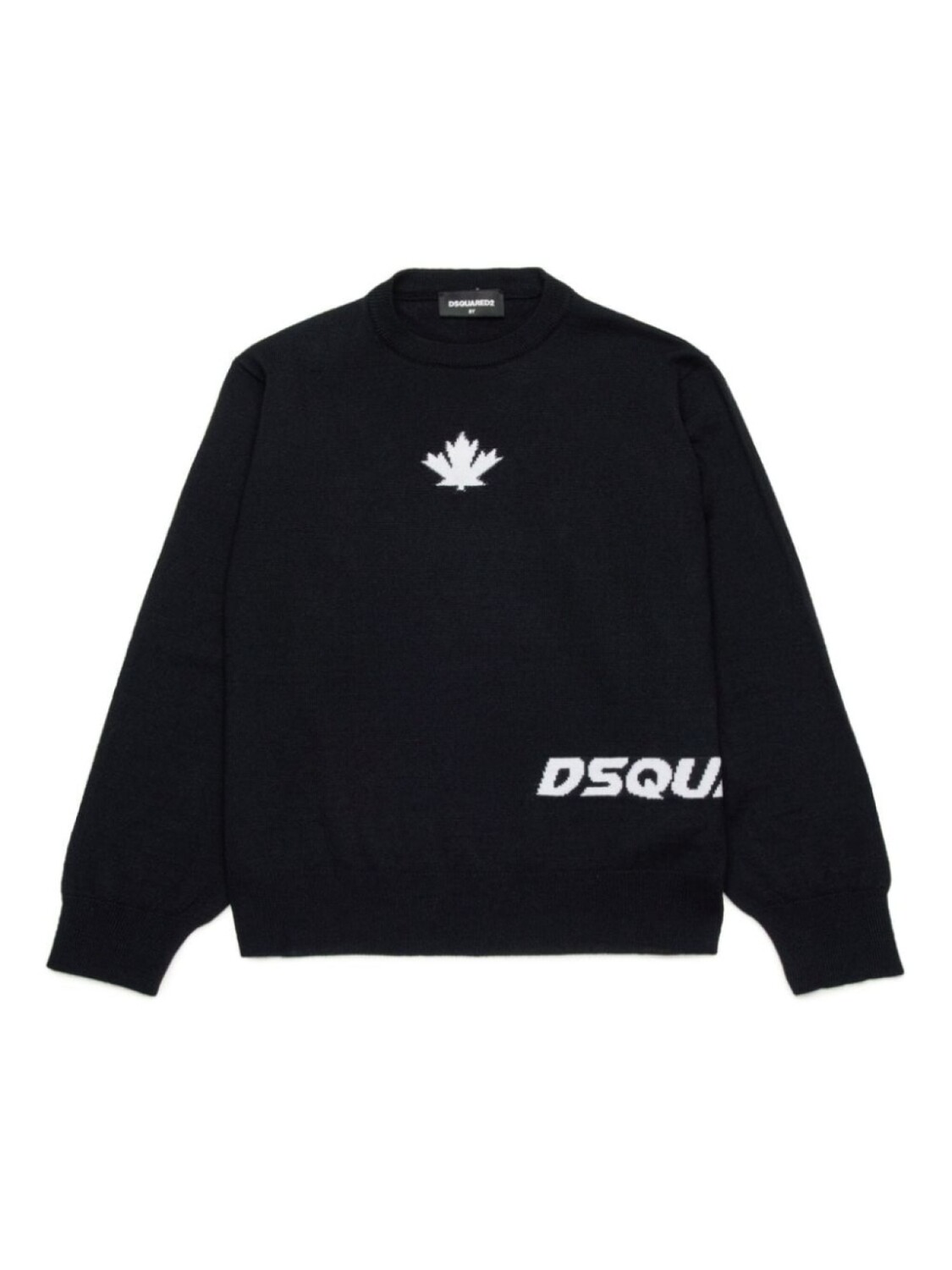 

DSQUARED2 KIDS джемпер с логотипом, черный