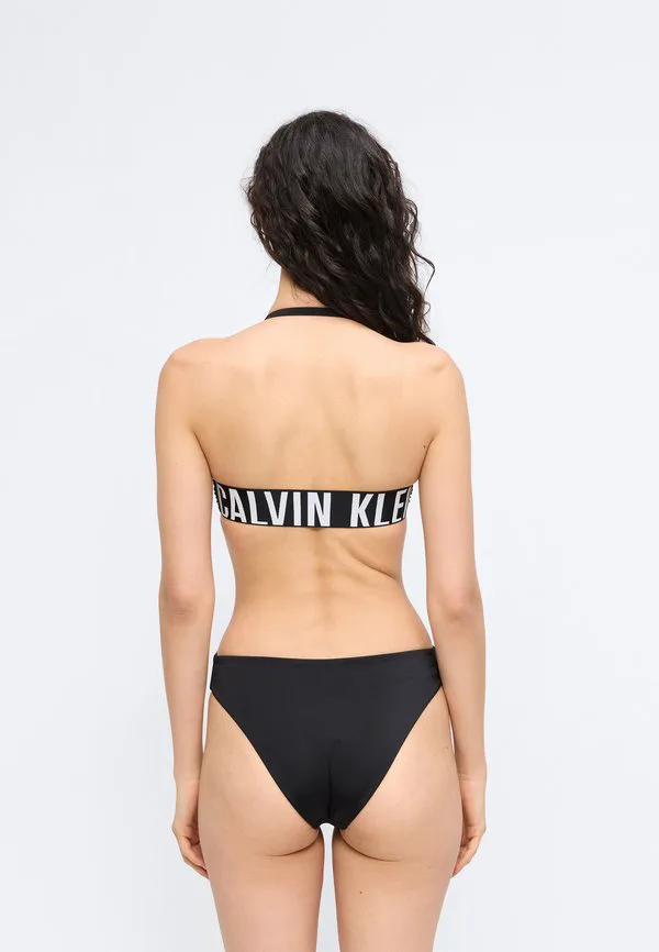 Цельный купальник без бретелей intense power swim Calvin Klein Swimwear, Black — фото 4