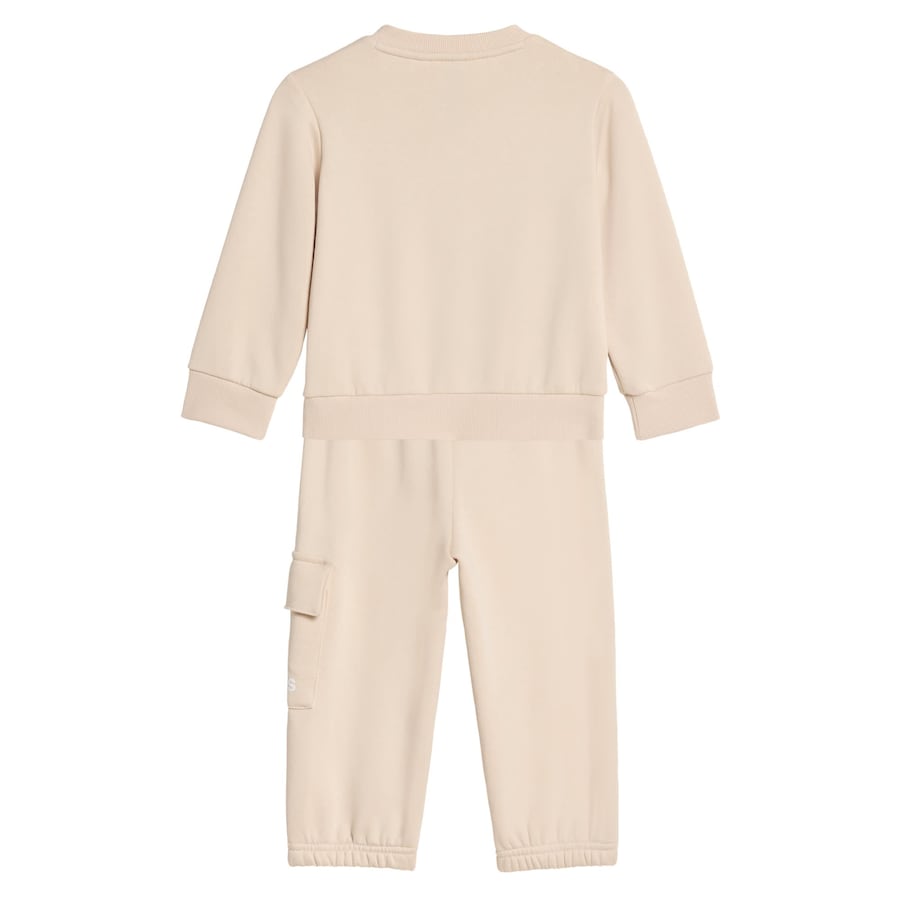 Спортивный костюм ADIDAS SPORTSWEAR Essentials, бежевый — фото 2