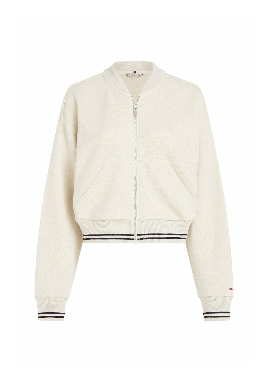

Куртка-бомбер VARSITY BACK LOGO ZIP-THRU RELAXED Tommy Hilfiger, бежевый