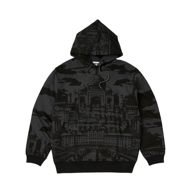 

Толстовка Palace Mega Palace 'Black', черный