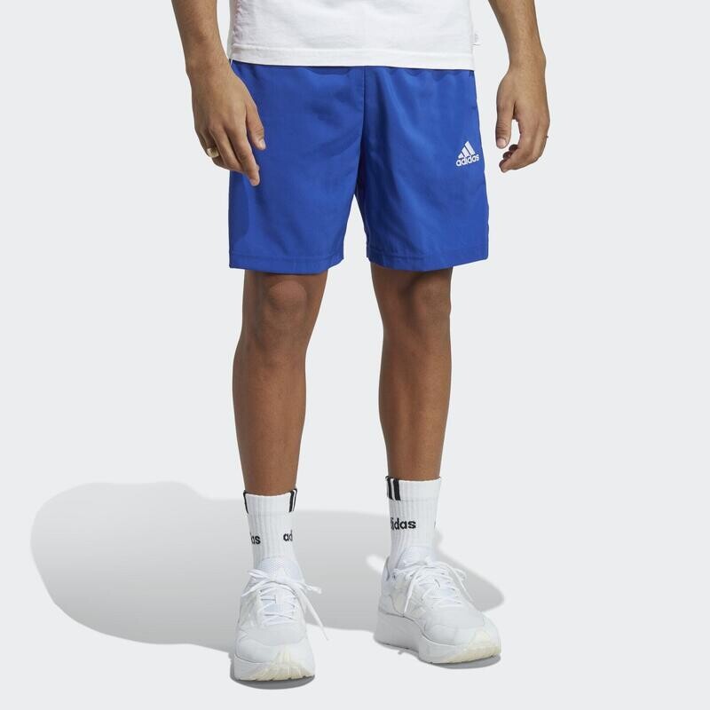 

Шорты спортивные Adidas, цвет blau/weiss/weiss