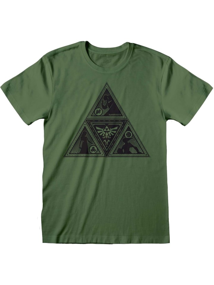 

Футболка зеленого цвета Nintendo Legend Of Zelda, Зеленый, Футболка зеленого цвета Nintendo Legend Of Zelda