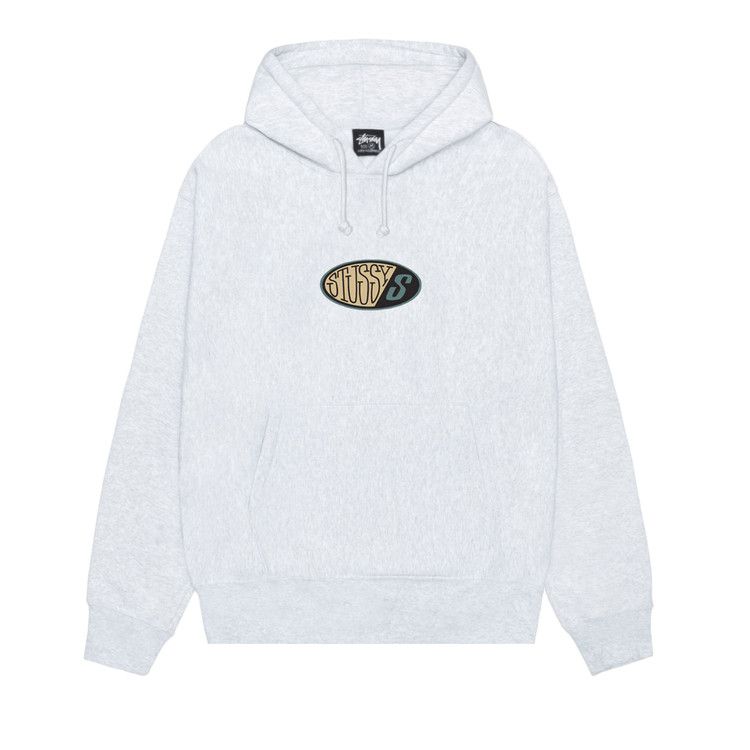 

Худи Stussy Pitstop Hoodie, Ash Heather
