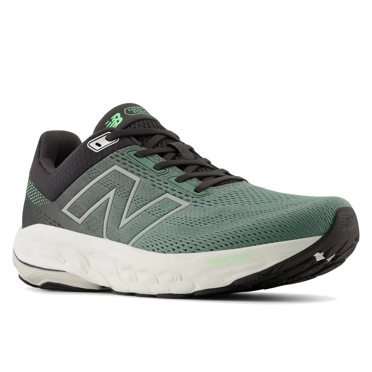 New Balance Мужские кроссовки 860V14 в расцветке Dark Juniper/black Cement/grey Matter — фото 2