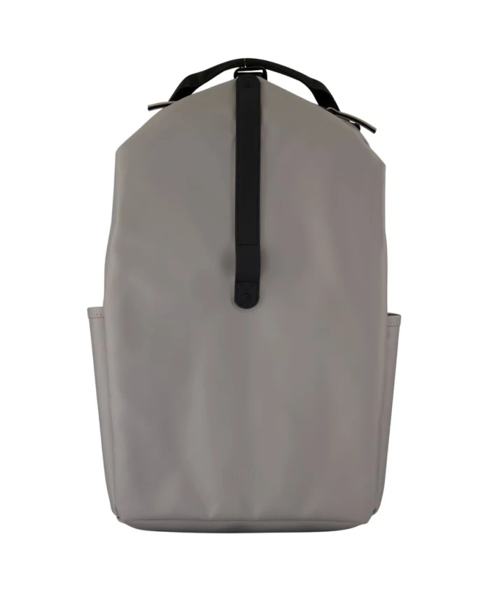 

Серый рюкзак с передним креплением, синтетический Rains, серый
