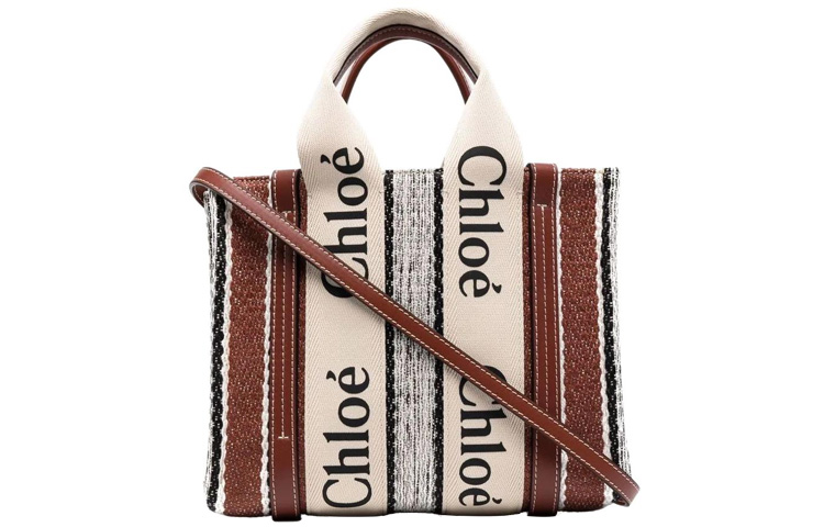 Chloé Сумка Хлои Вуди из искусственной кожи женская разноцветная — фото 2