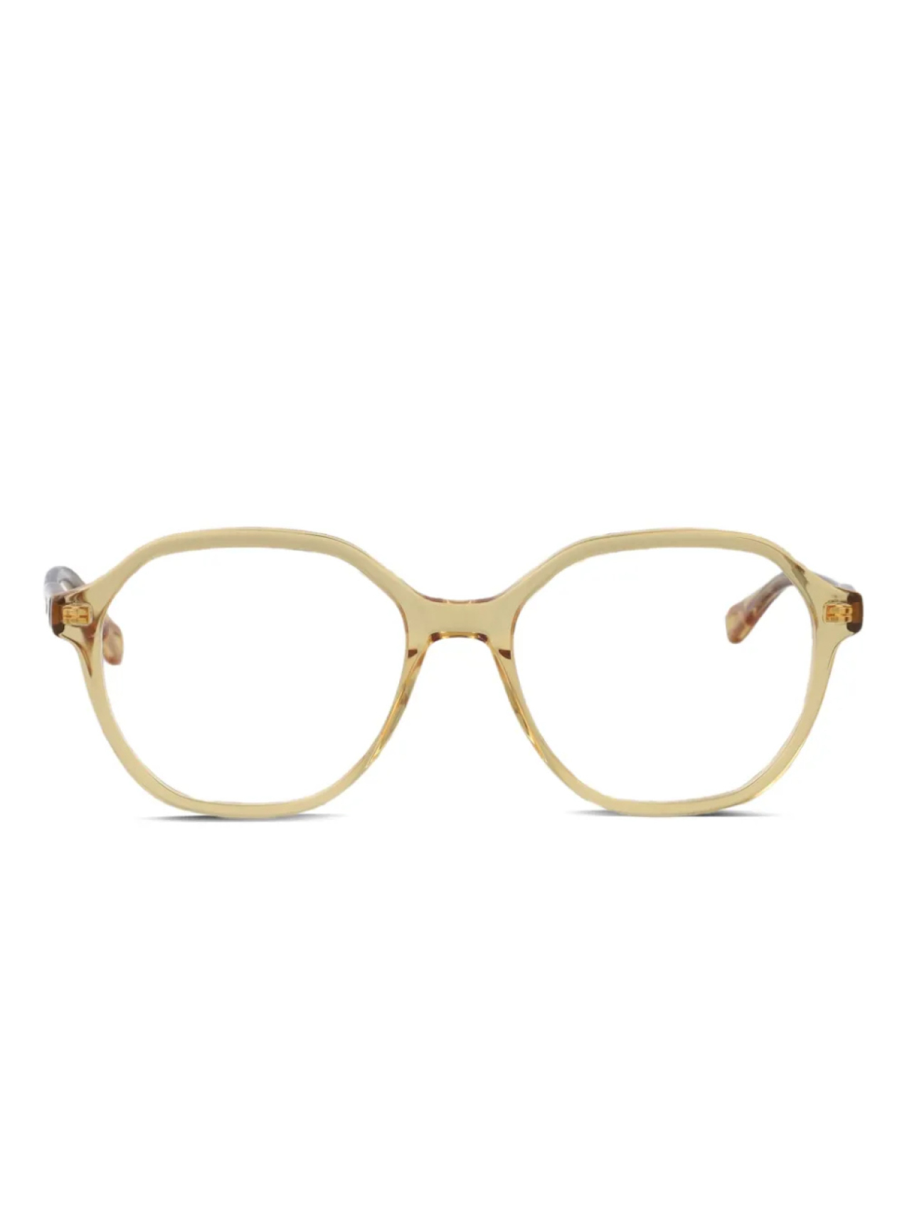 

Очки в квадратной оправе Chloé Eyewear, нейтральный
