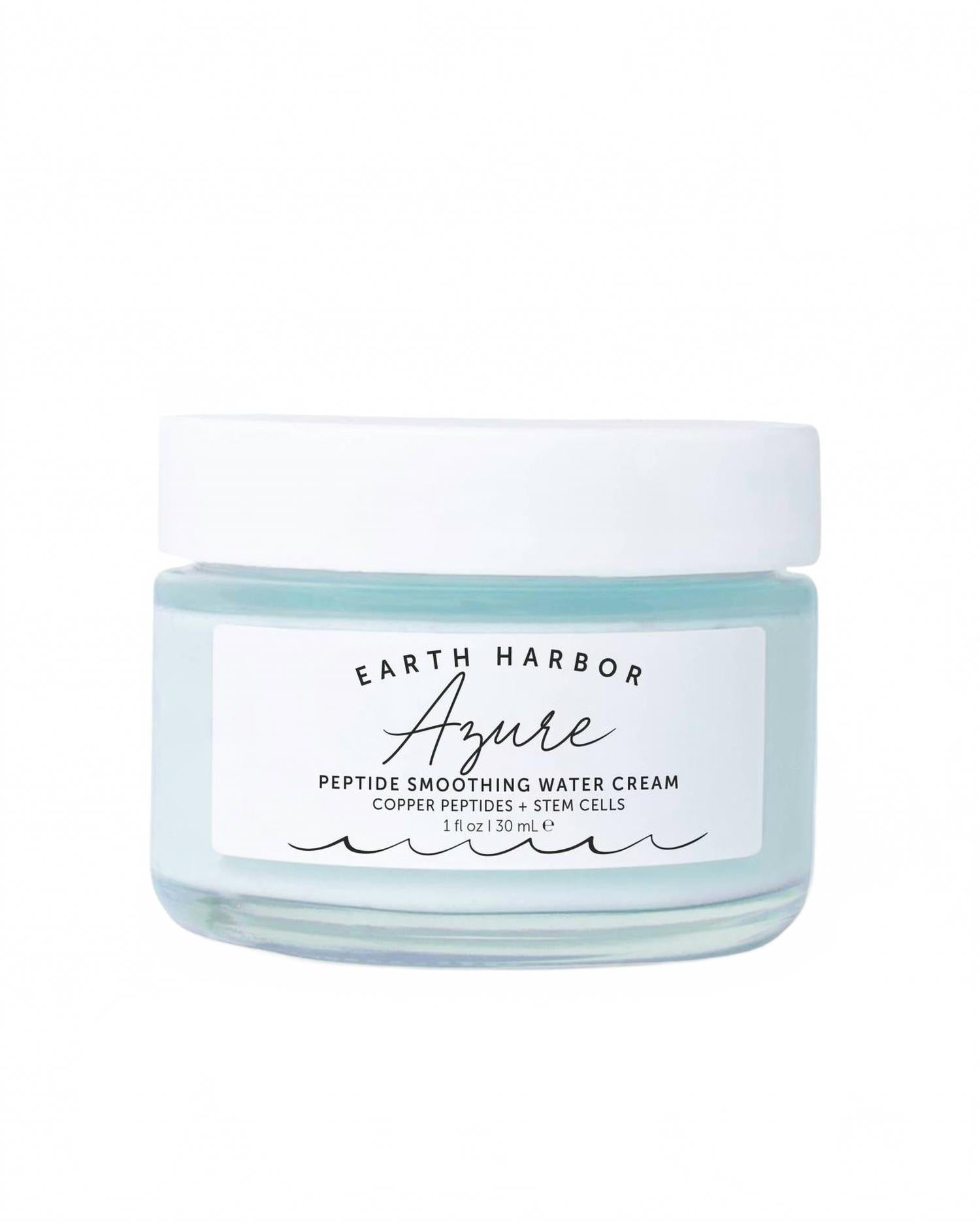 Разглаживающий крем Azure Peptide Water Cream, синий цвет Earth Harbor Naturals, синий — фото 2
