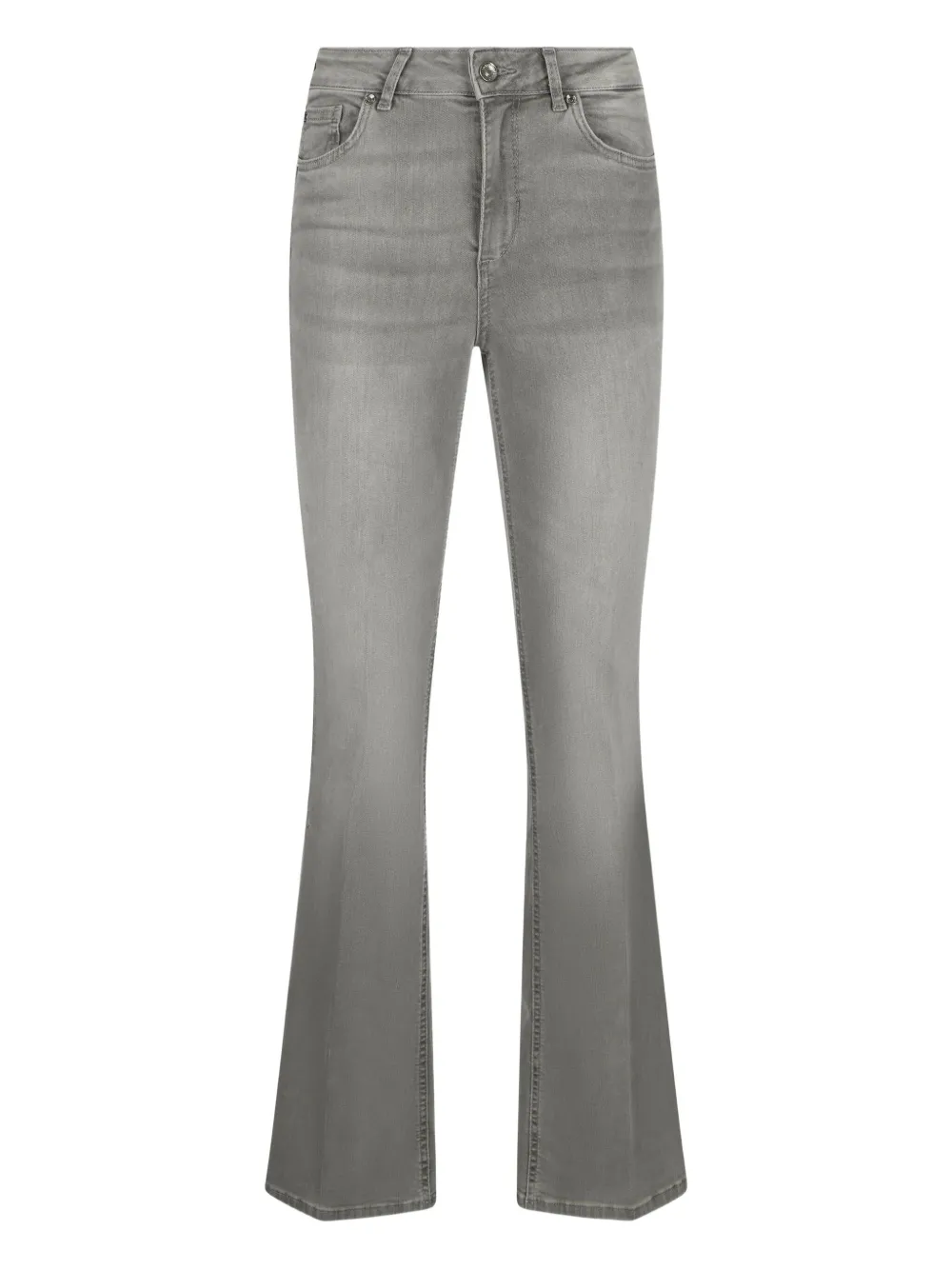 

Джинсы-клеш с завышенной талией LIU JO, серый