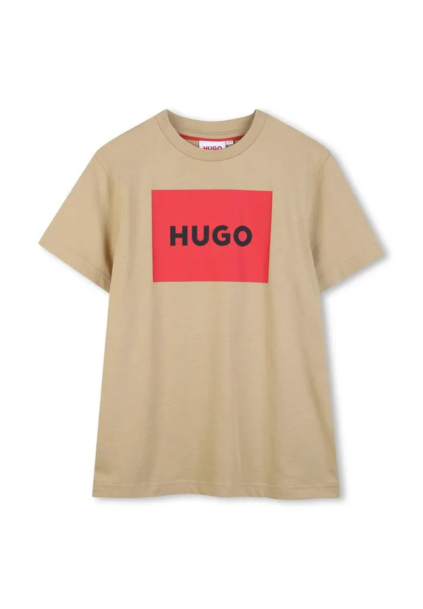 Футболка с принтом Hugo Kids, Stone