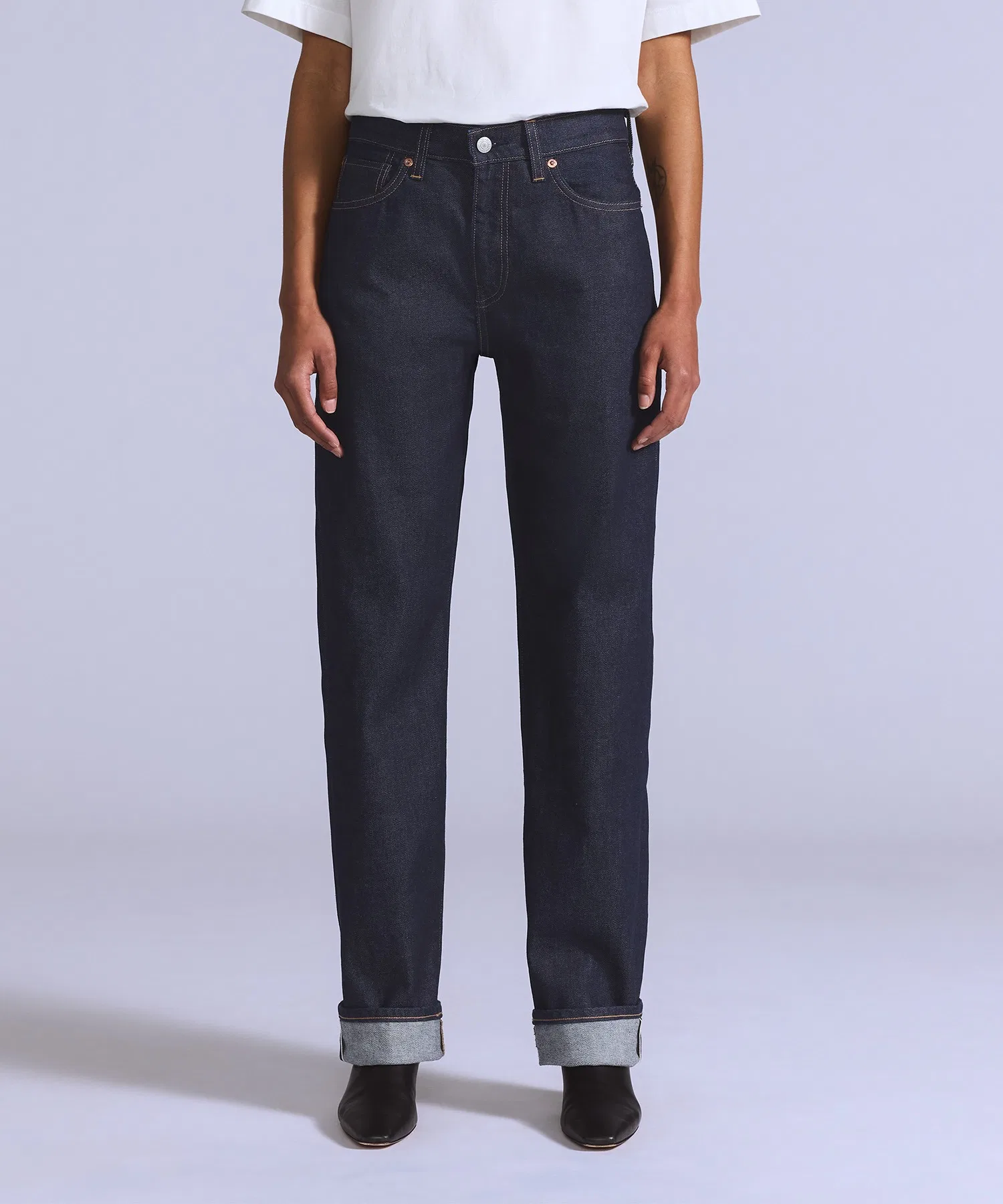 Джинсы Levi's BLUETAB™ Beau, темно-синие.