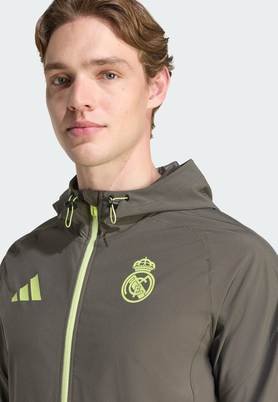 Тренировочная куртка ADIDAS PERFORMANCE Real Madrid Tiro 25 Competition Vis, Muddy Colored — фото 4