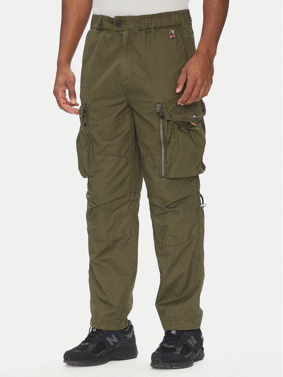 

Брюки прямого кроя Baste 25SMPMPATW06 Parajumpers, зеленый