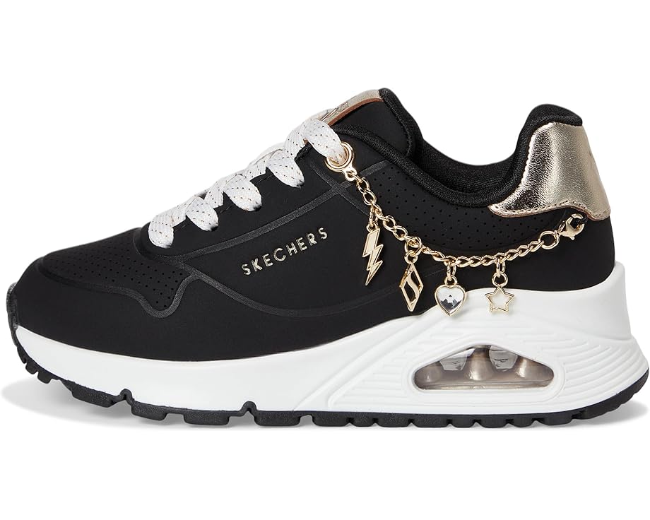 Детские кроссовки Skechers Uno Gen1 310343L (Little Kid/Big Kid) SKECHERS KIDS, Black/Gold — фото 4