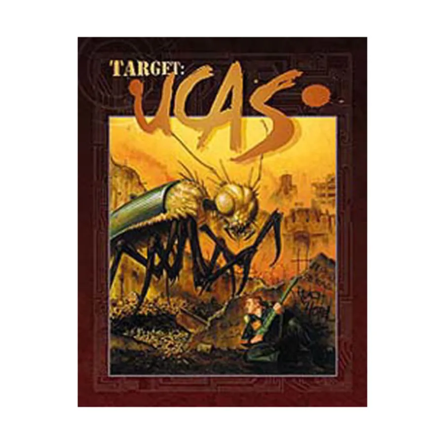 

Target - UCAS, Shadowrun (2nd Edition), мягкая обложка