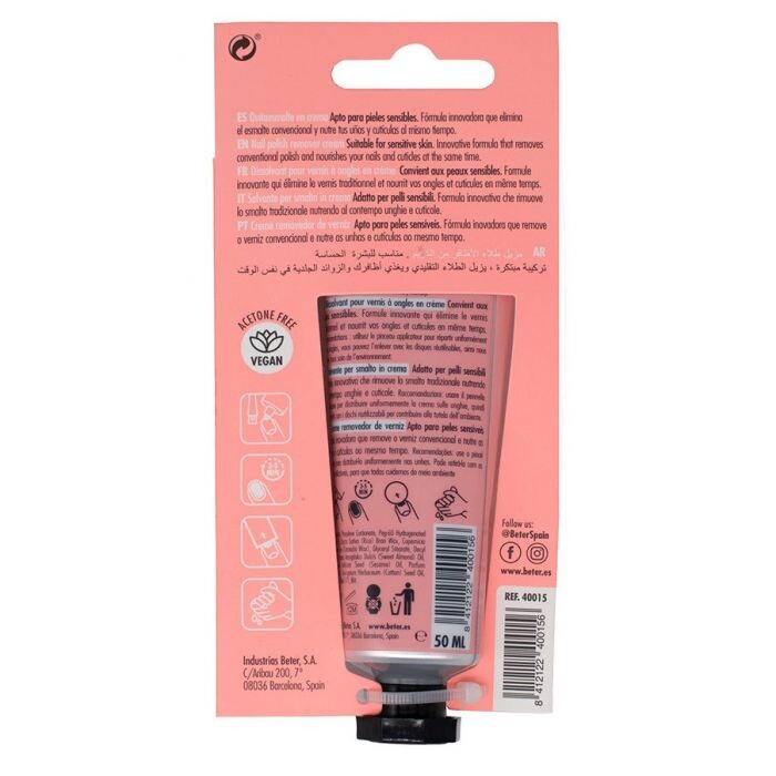 

Средство для снятия лака Quitaesmalte en Crema Nail Care Beter, Nude