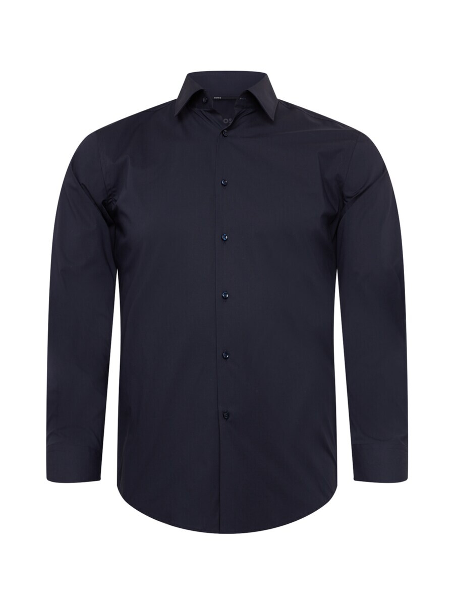 

Повседневная рубашка BOSS Slim fit Button Up Shirt H-Hank, темно-синий