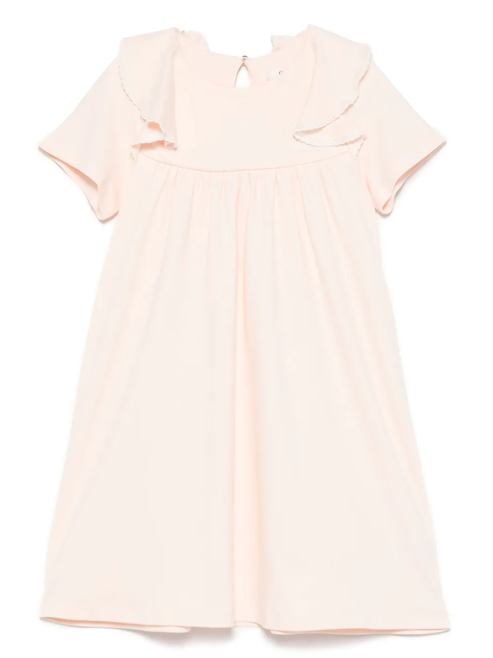 

Платье из джерси Chloé Kids, розовый
