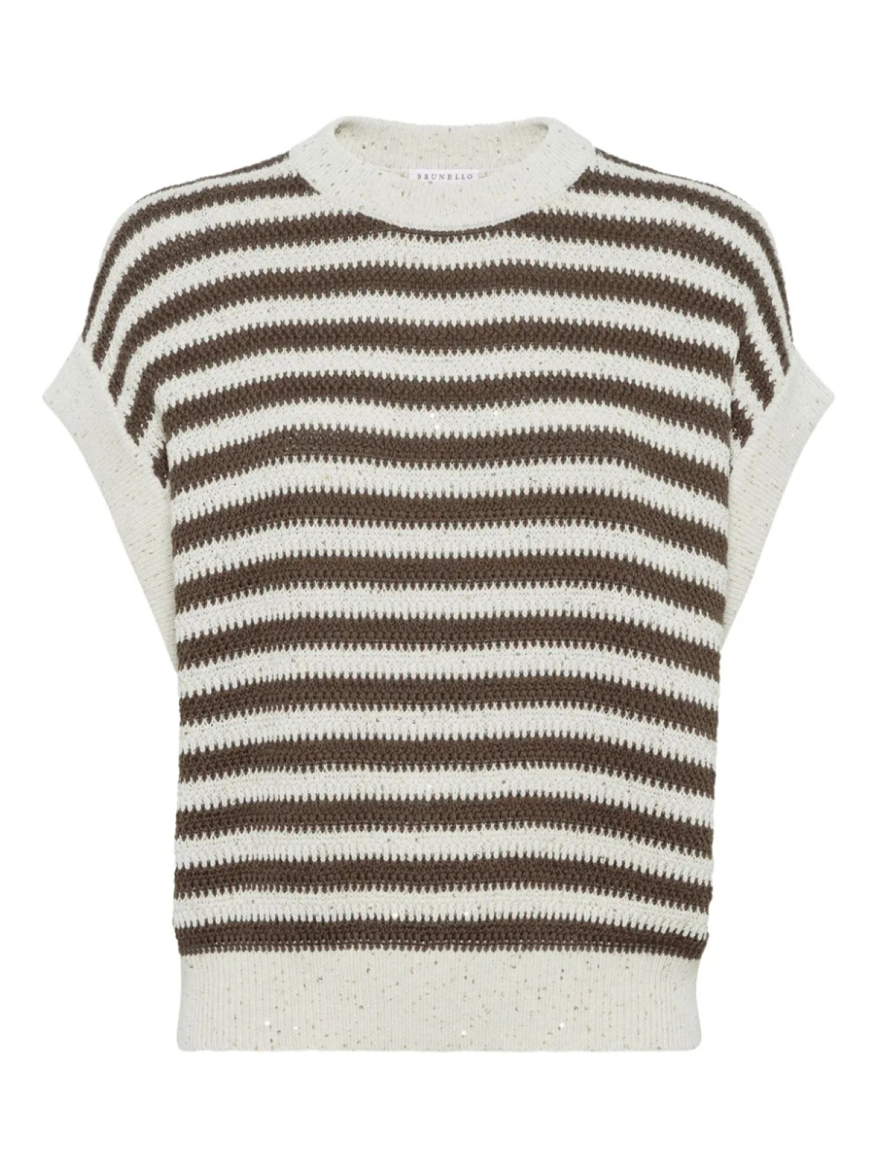 

Brunello Cucinelli футболка Dazzling, белый