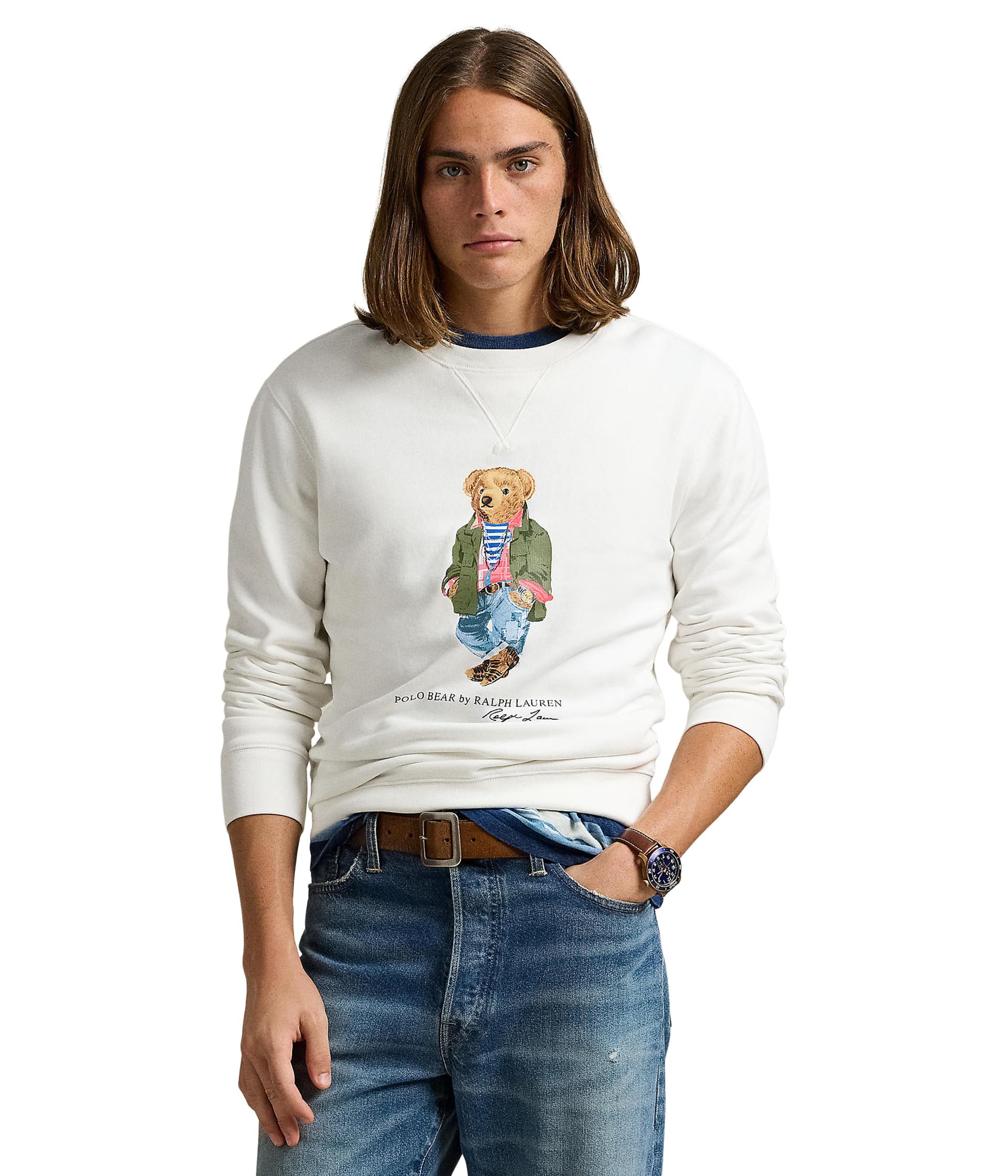 

Толстовка Polo Ralph Lauren Polo Bear Fleece Sweatshirt, Cr24 White Explorer Bear