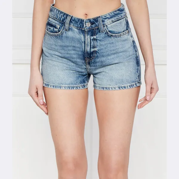 

Джинсовые шорты Hola стандартного кроя Guess, синий