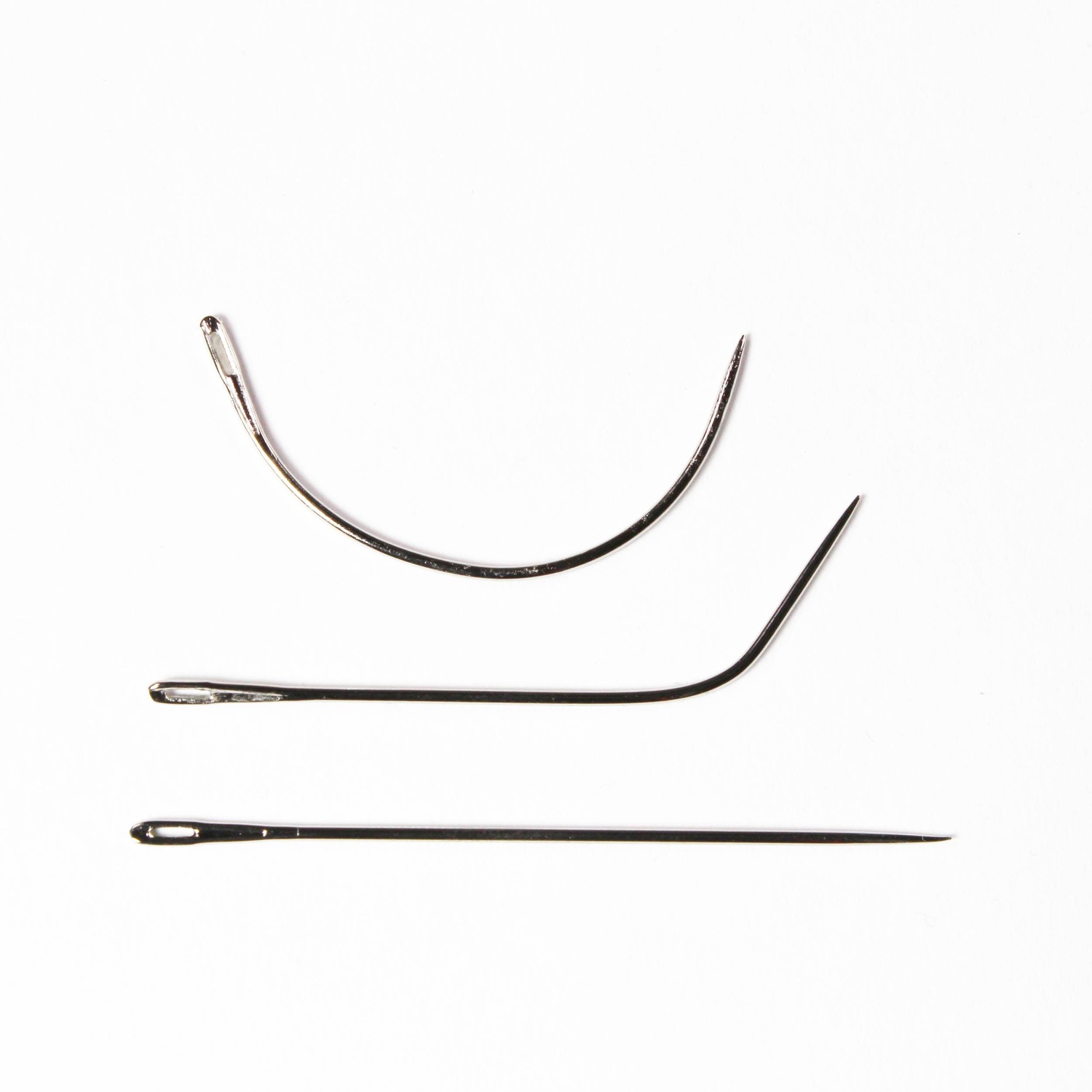 Накладные волосы nadel und faden im set für die extension weaving methode Hair2Heart, braun, количество 1 шт. — фото 2