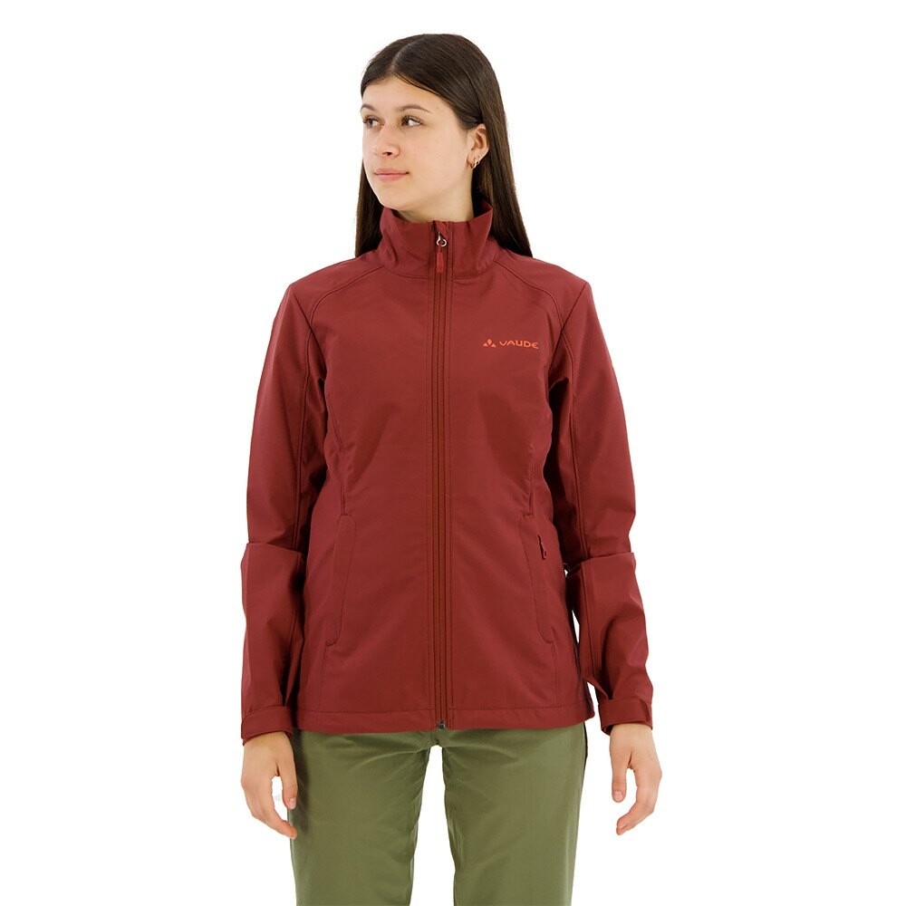 

Спортивная куртка VAUDE Hurricane IV softshell, красный