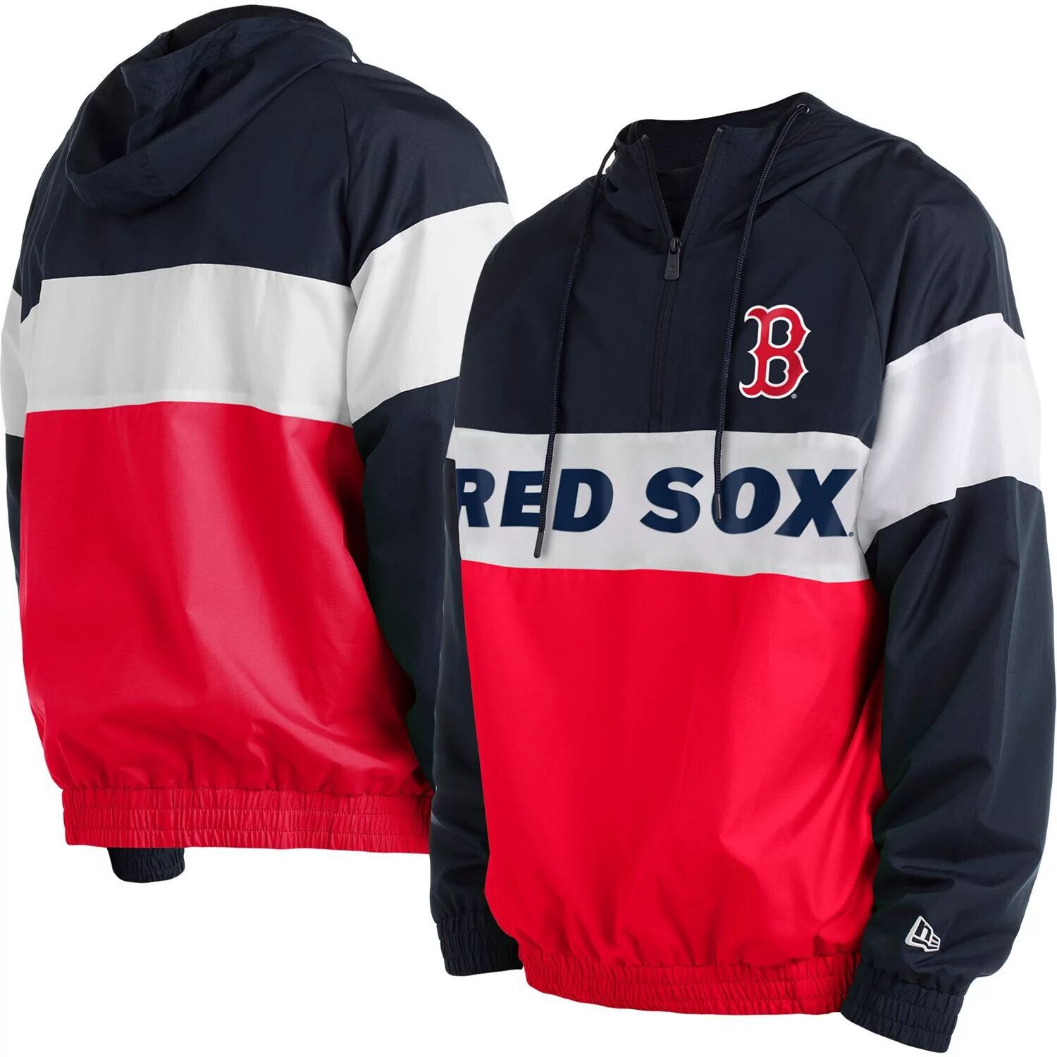 

Мужская красная худи Boston Red Sox с молнией без четверти реглан New Era, Красный, Мужская красная худи Boston Red Sox с молнией без четверти реглан New Era