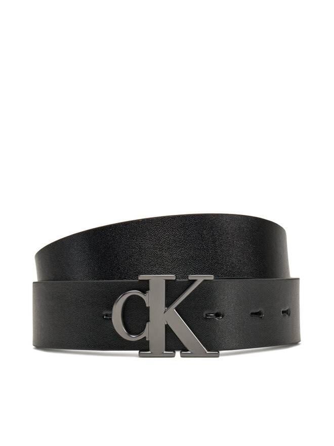 

Ремень Calvin Klein Jeans Monogram Plaque 35mm Rev/Adj LV04G7002G, черный