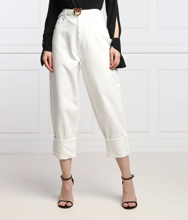 

Джинсы женские Pinko укороченные, белый