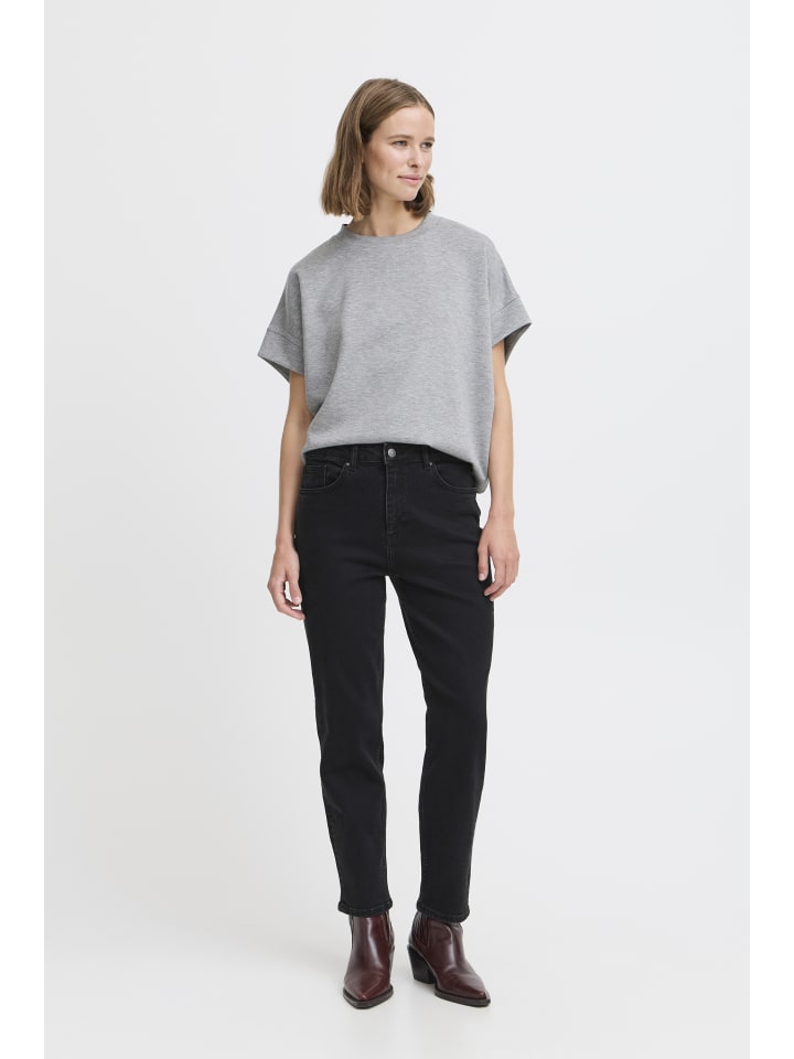 

Джинсы свободного кроя BYLOETTA из черного денима b. young