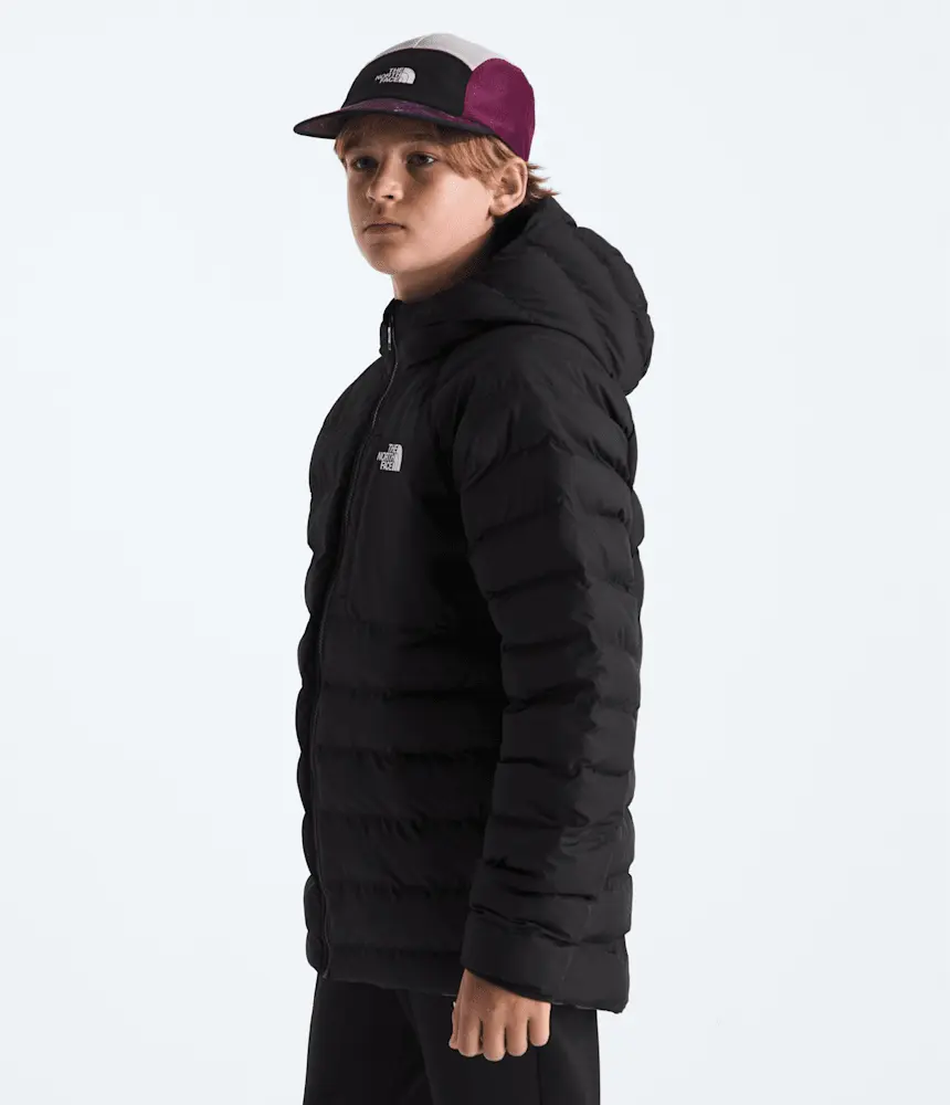 Двусторонняя куртка Perrito с капюшоном для мальчиков The North Face, TNF Black/Smoked Pearl — фото 4