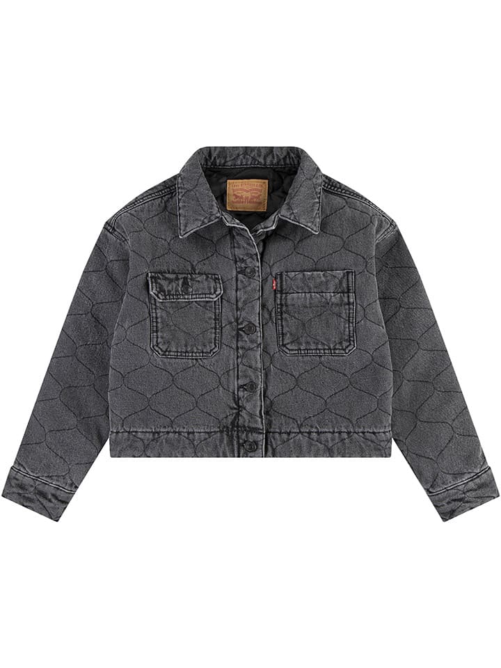 

Джинсовая куртка Levi's Kids, антрацит
