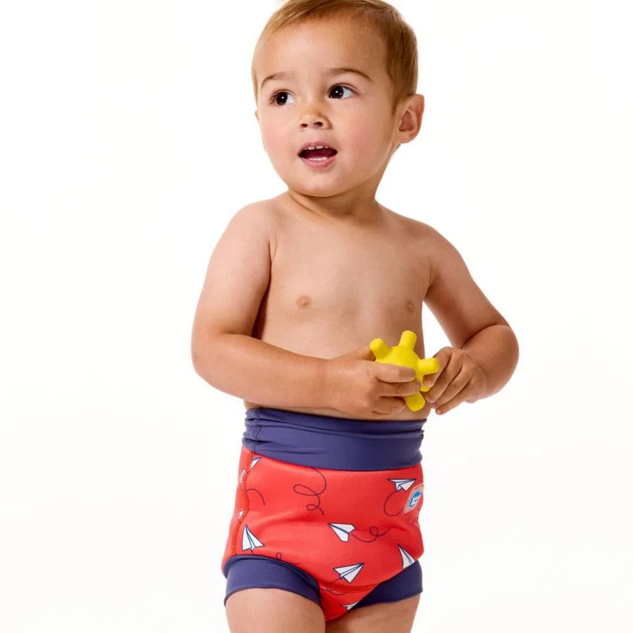 Подгузник Baby Happy Nappy для плавания Splash About, красный — фото 2
