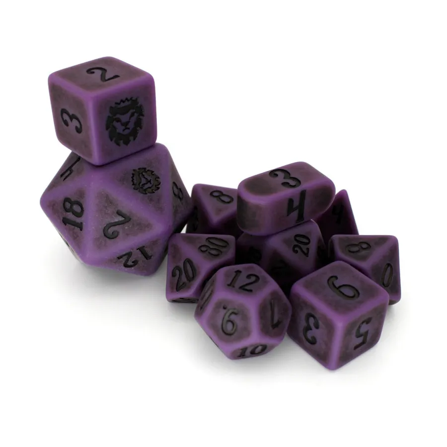 

Полисетовый яд для червей (10), Acrylic Dice (Dice Envy)